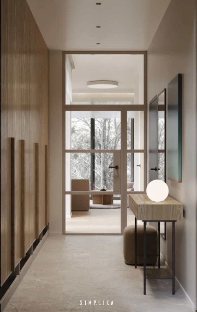 Projekt wnętrza: Hampton Residence, bliźniak, architekt wnętrz Wilanów
