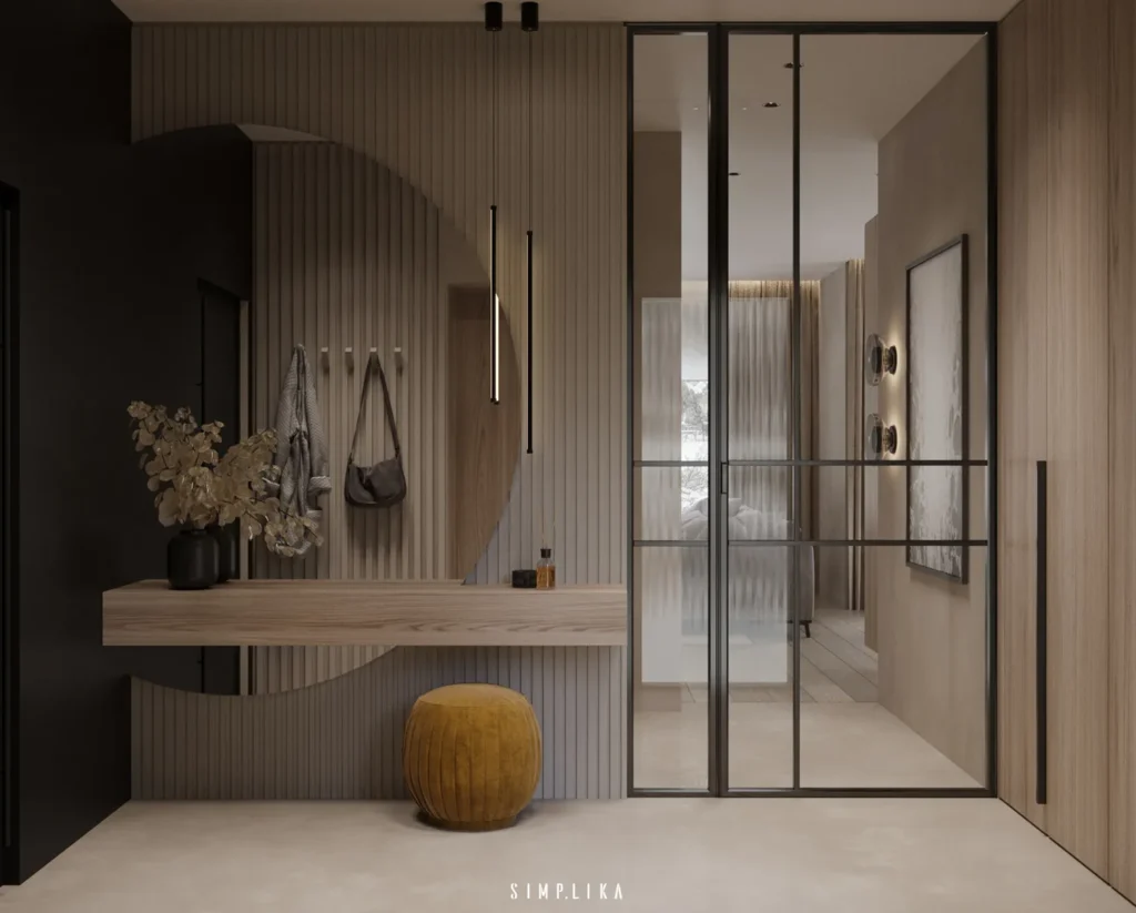 Projekt wnętrza: Dom prywatny 183 m2 w Warszawie, architekt wnętrz Warszawa