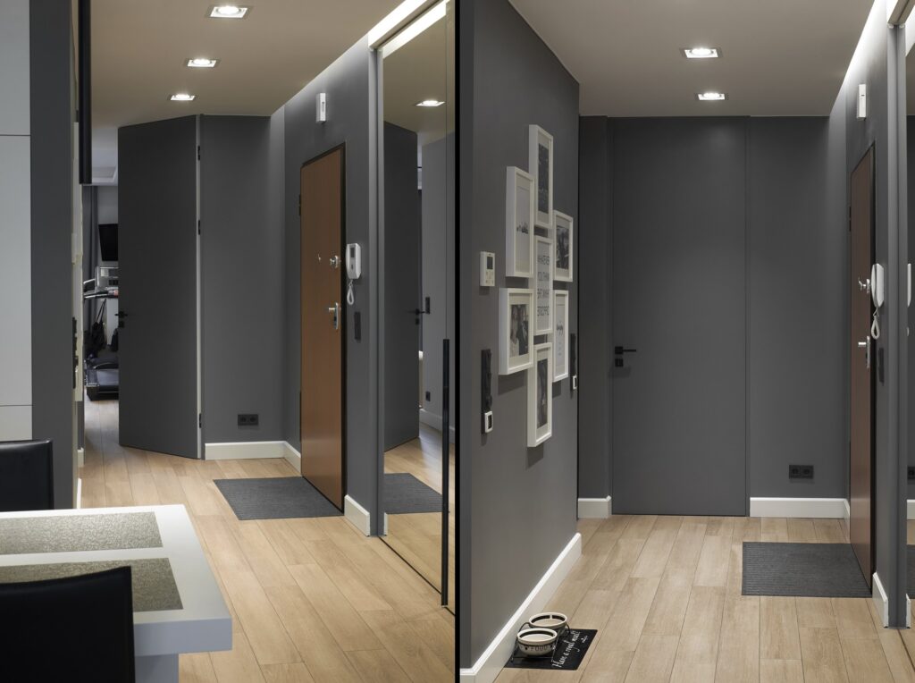 Apartament Mokotów, projekt wnętrza Simplika